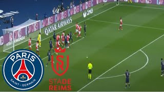 Reims 11 PSG Résumé Ligue 1 20242025 [upl. by Ellasal788]