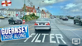 A Drive Along In Guernsey Channel Islands  St Peter Port to The Vale🌴 [upl. by Lenette769]