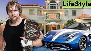 Dean Ambrose Net worth Wife House Cars Lifestyle [upl. by Kcirdle]