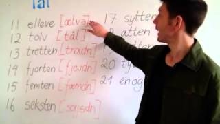 Tips til tallene  Help to pronounce numbers in Danish [upl. by Ecerehs842]