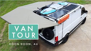 🚐 Full Van Tour  DIY VW Crafter 4Motion  Australia [upl. by Bergren]