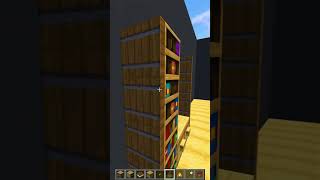 Bookshelf in Minecraft [upl. by Essirehs]