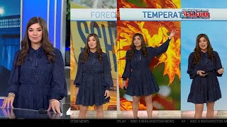 Amelia Draper for NBC4 Washington DCMarylandVirginia with the Weather report November 10 2024 [upl. by Orren]