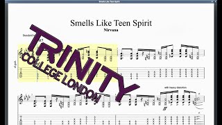 Smells Like Teen Spirit Trinity Grade 4 Guitar [upl. by Puto722]