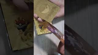 Opening Pokemon golden card ♠️ pokemongoldencard mysubscribers cards shorts [upl. by Nhguavoj]