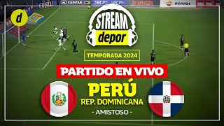 PERÚ 4  1 REPÚBLICA DOMINICANA ⚽ AMISTOSO INTERNACIONAL  Goles Resumen Comentarios y Reacción [upl. by Feliza74]