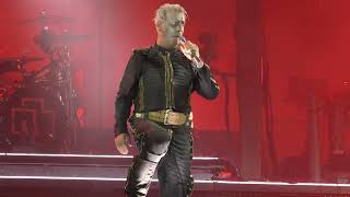 Rammstein  Deutschland Ullevi Stadium Gothenburg Sweden July 28 2022 4k [upl. by Alvin]