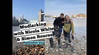 Mudlarking the River Thames with Nicola White and SiFinds  Fabulous Finds and Fun on the Foreshore [upl. by Kirven]