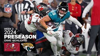 Tampa Bay Buccaneers vs Jacksonville Jaguars  2024 Preseason Week 2 Game Highlights [upl. by Leuqram]