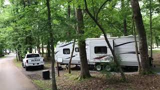 Fall Creek Falls Campground Tour 1 [upl. by Elleron]