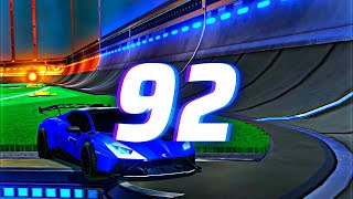 ROCKET LEAGUE INSANITY 92  BEST ROCKET LEAGUE FREESTYLES COMP CLIPS [upl. by Atikehs]