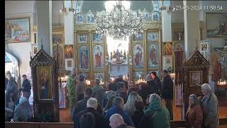 Pokrova Parish church service 23624 [upl. by Chara]