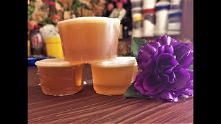 How to make TRANSPARENT ALATA SOAP  ALATA SAMINA  Step by Step [upl. by Danice962]