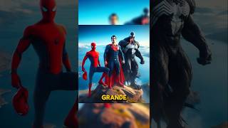 Spiderman es Humillado por Venom y Superman 😰😱 Venganza de SpiderMan 🔥  shorts spiderman venom [upl. by Nahtanoj884]