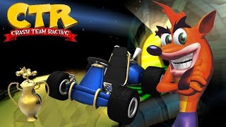 Crash Team Racing  Oxide Station  Trophy Race [upl. by Kort]