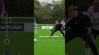 Emile Smith Rowe vs Angry Ginge 😂 fulham arsenal football ukcomedy funny [upl. by Inattyrb]