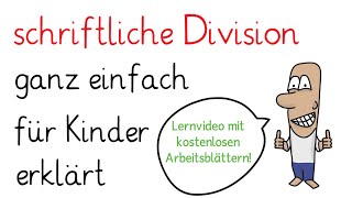 Schriftlich Dividieren  4 Klasse [upl. by Yrtneg]