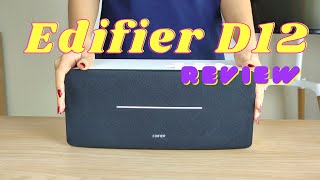 รีวิว Edifier D12 ลำโพงแจ๋ว สไตล์มินิมอล [upl. by Frydman252]