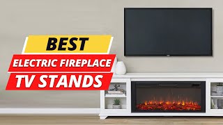 Top 5 Best Electric Fireplace TV Stands 2023 On Amazon [upl. by Bradney]