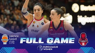 Valencia Basket Club v Casademont Zaragoza  Full Basketball Game  EuroLeague Women 202324 [upl. by Galvan]