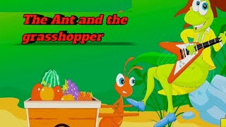 The Ant and the Grasshopper Story🌼 bedtime story 🌼English cartoon for kids [upl. by Simone]