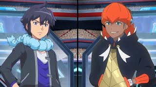 Pokemon Sword and Shield Alain Vs Raihan Battle Of Regions [upl. by Johnette]