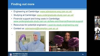 Cambridge Engineering Student QampA Part 7 of 7 from Homerton College Engineering Open Day [upl. by Grenville]