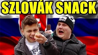 SZLOVÁK SNACK KÓSTOLÁS Feat Unfield [upl. by Alleinad]