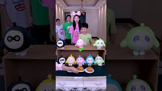 Egg Matching Challenge Hahaha So Fun Funnyfamily Partygames [upl. by Cori]