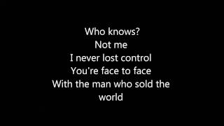 The Man Who Sold The World by Nirvana lyricsHQ [upl. by Akineg432]