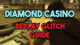 Diamond Casino Heist  Replay Glitch for Console  GTA Online [upl. by Llehsram]