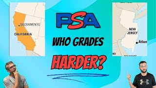 Which PSA Location Grades HARDER 10 Card New Jersey Blind Reveal [upl. by Marv]