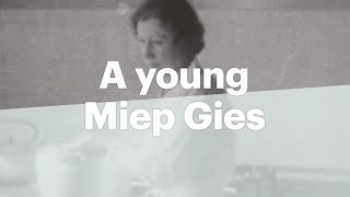 Unique film of a young Miep Gies 1937  Anne Frank House [upl. by Ylecic]