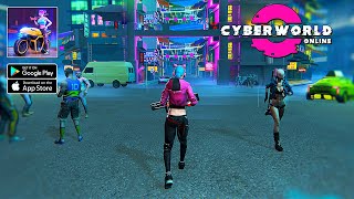 Cyberworld Online  Open World Gameplay AndroidIOS [upl. by Roper301]