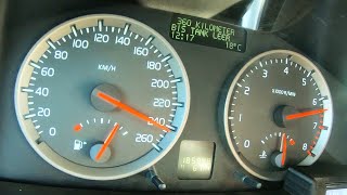 Volvo V50 T5 TURBO Acceleration 0200 SOUND [upl. by Navets]