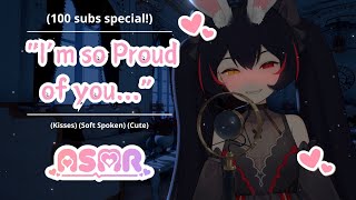 🎧ASMR🎧Kissing you until you fall asleep 💋❤️‍🩹 Words of Affirmation Giggles Kisses [upl. by Idnaj]