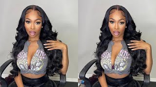 Transparent Lace Body Wave Wig Alipearl Hair HONEST ReviewInstall [upl. by Brandwein]