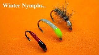 Tying 3 Popular Winter Nymph Patterns for Small to Large Fisheries [upl. by Atnomed]