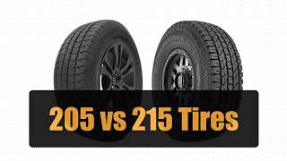 205 vs 215 Tires [upl. by Phillada]