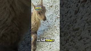 45 Meters Climbing Little Capricorn 🐐😳 animals animalstories animallover cute [upl. by Neeneg]