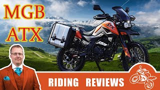 MGB ATX 125cc adventure bike road test [upl. by Dicky113]