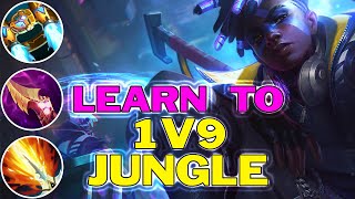 Learn How To 1v9 Jungle Ekko Jungle Ekko Guide Season 12 RunesBuild leagueoflegends [upl. by Eilatam]