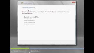 Instalando Windows Server 2008 [upl. by Eciruam156]