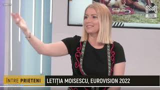 Letitia Moisescu  Emisiunea quotIntre prieteniquot  Metropola Tv [upl. by Lateehs]