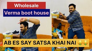 WHOLESALE SHOES MARKET INDERLOK DELHI  9876078308🤫BEST RATE ADRESS Verma boot house [upl. by Nnylarak]