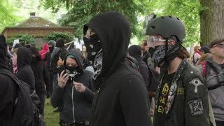 Inside violent anarchist group Antifa [upl. by Lesig]