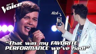 Nathan Brake sings ‘Jealous’ by Nick Jonas  The Voice Stage 1 [upl. by Jason]