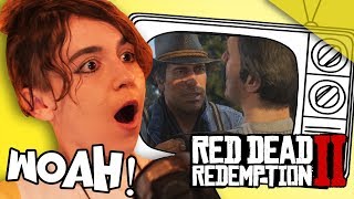 Red Dead Redemption 2 Trailer  Reaction [upl. by Ennaoj]