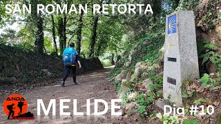 CAMINHO PRIMITIVO de SANTIAGO  E9  San Roman de Retorta a Melide [upl. by Congdon]