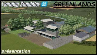 FS22 GREENLANDS UNE TRÈS BELLE CARTE 😍 DISPO POUR PCCONSOLES ☺️ présentation de Map [upl. by Haras115]